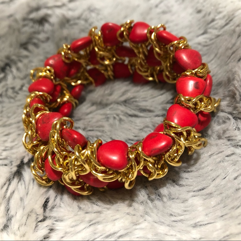 Red Coral Bracelet